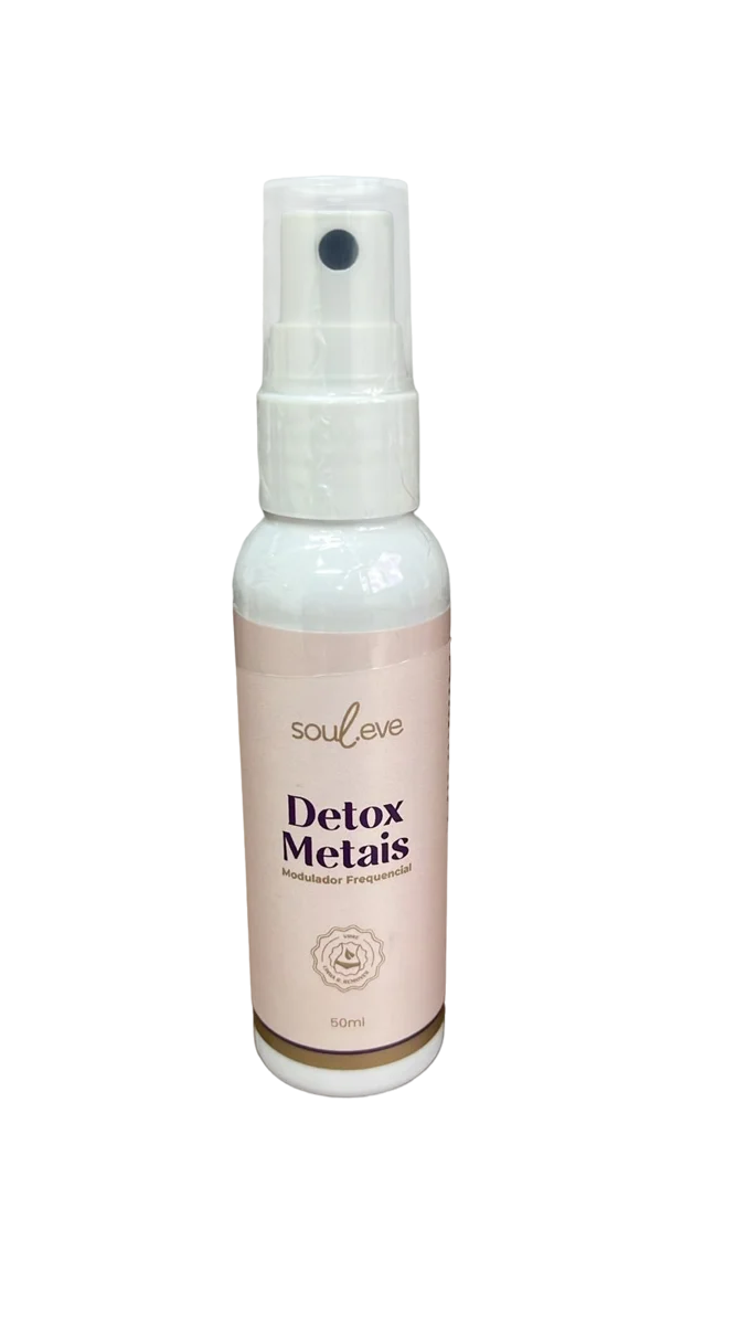 Frasco de Detox Metais