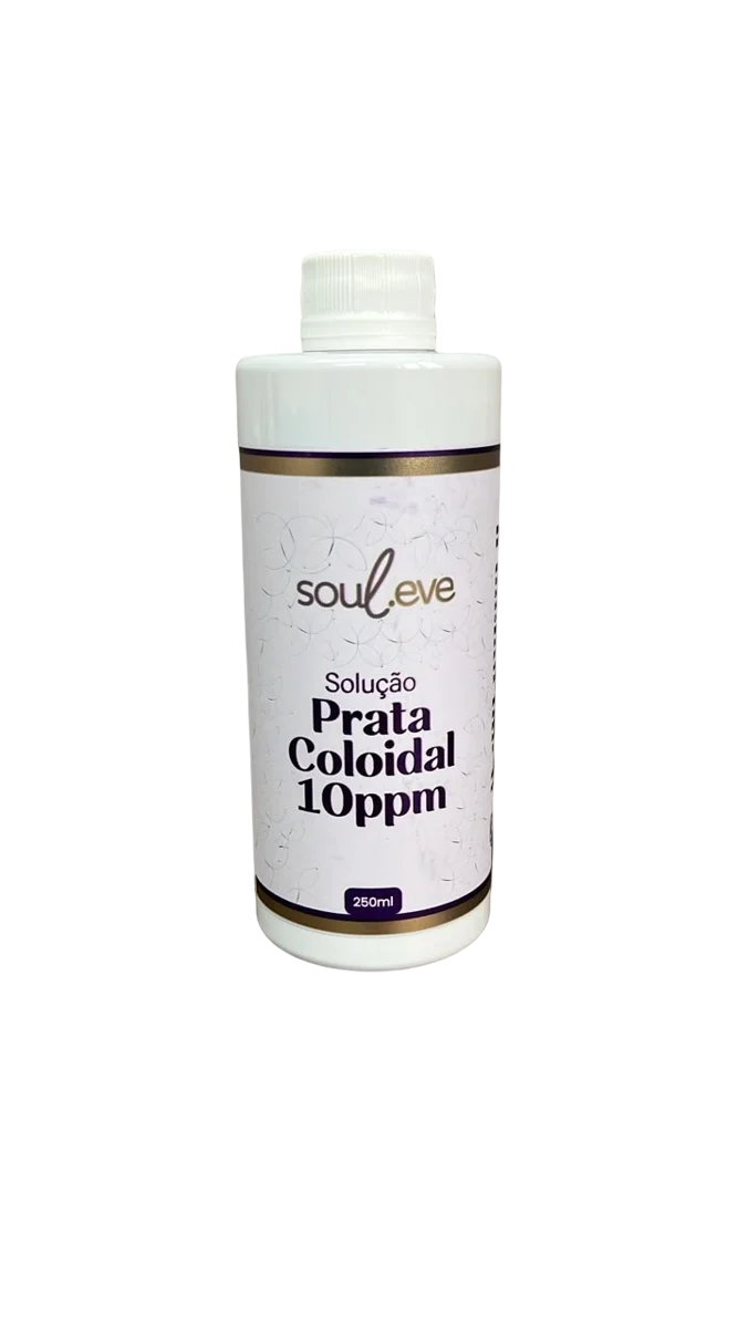 Frasco de Prata Coloidal 10 ppm