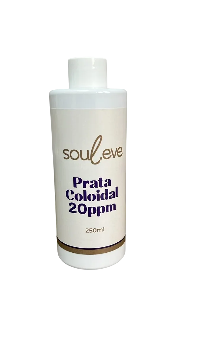 Frasco de Prata Coloidal 20 ppm